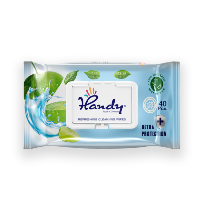 1-Anti Bacterial Wet Wipes 40Pcs