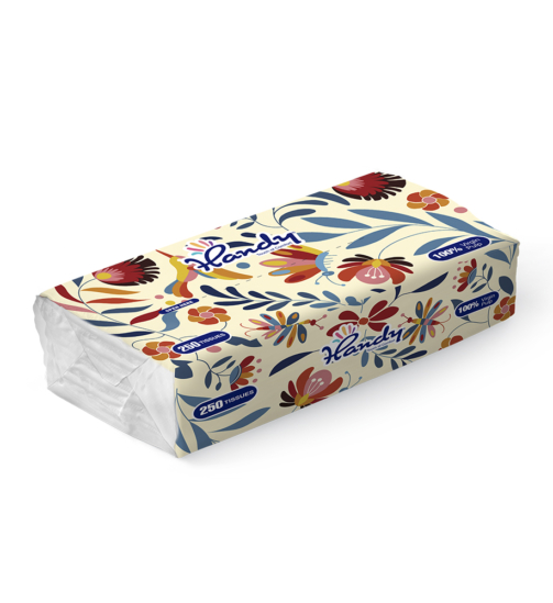 1-Facial Tissues 250T